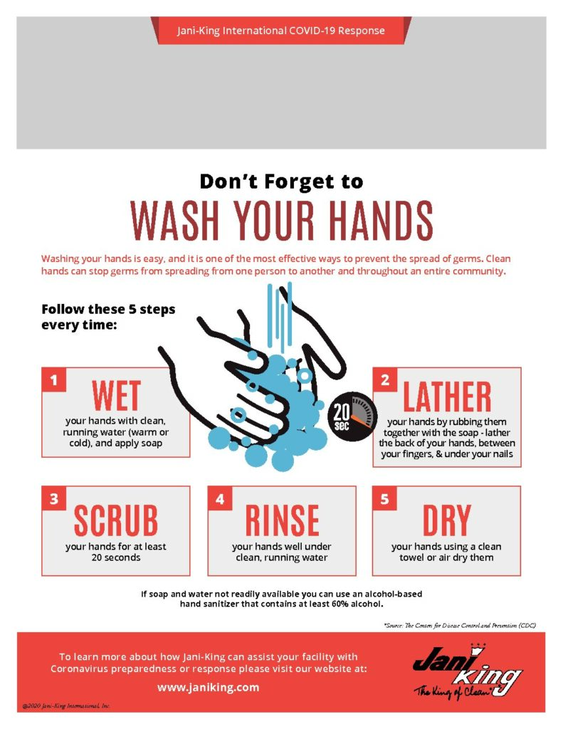 a poster for a wash your hands event