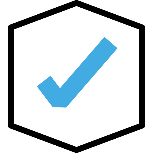 icon badge check