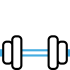 a white box with a blue line on it a white box with a blue line on it
